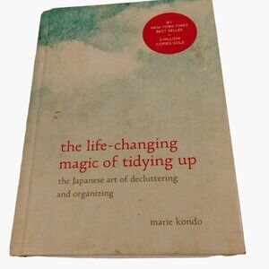 The Life Changing Magic of Tidying Up Marie Kondo Hardcover Book